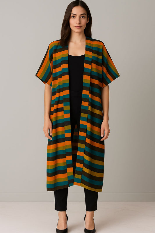 MULTICOLOUR KIMONO JACKET