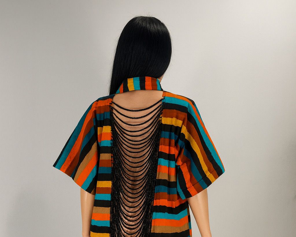 MULTICOLOUR KIMONO JACKET