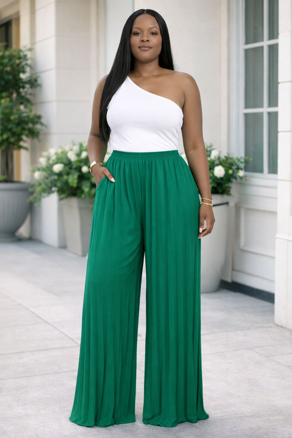 Noir Flow Palazzo Pant