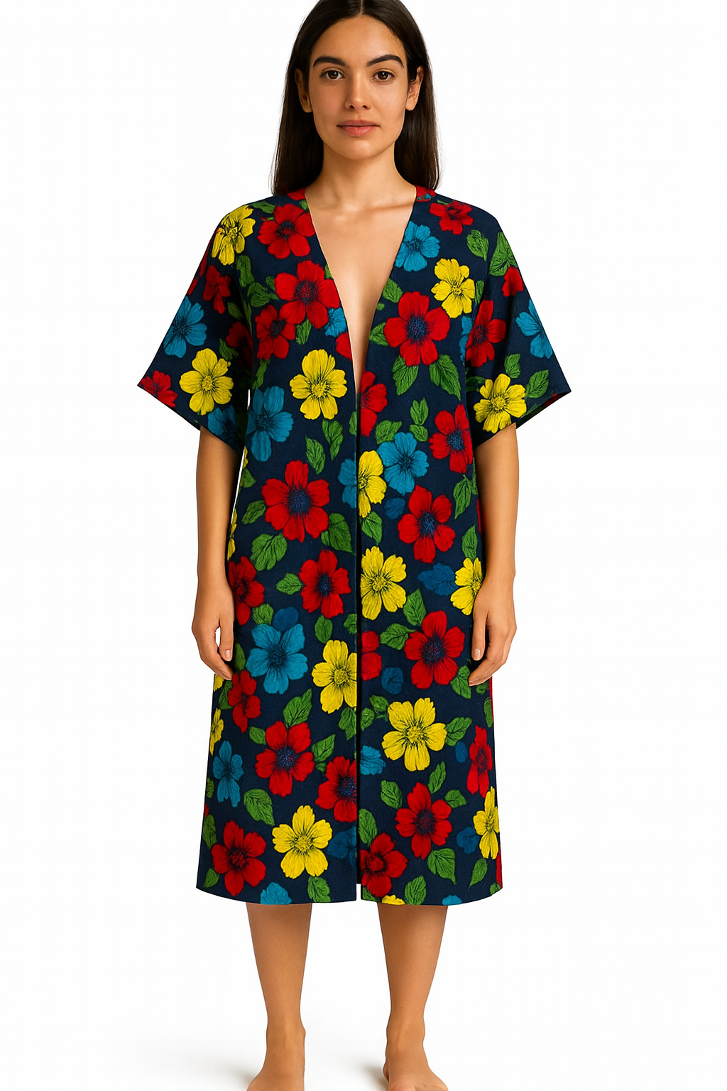 MULTICOLOUR KIMONO JACKET