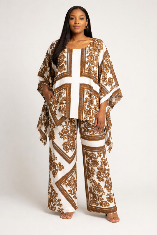 Two-piece kaftan