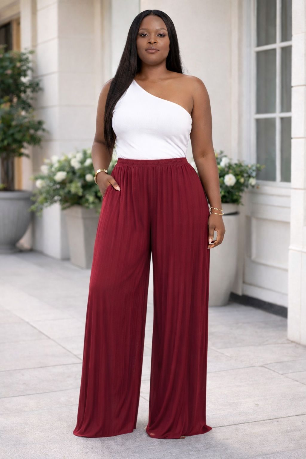 Noir Flow Palazzo Pant