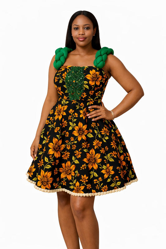 Verdant Bloom Dress